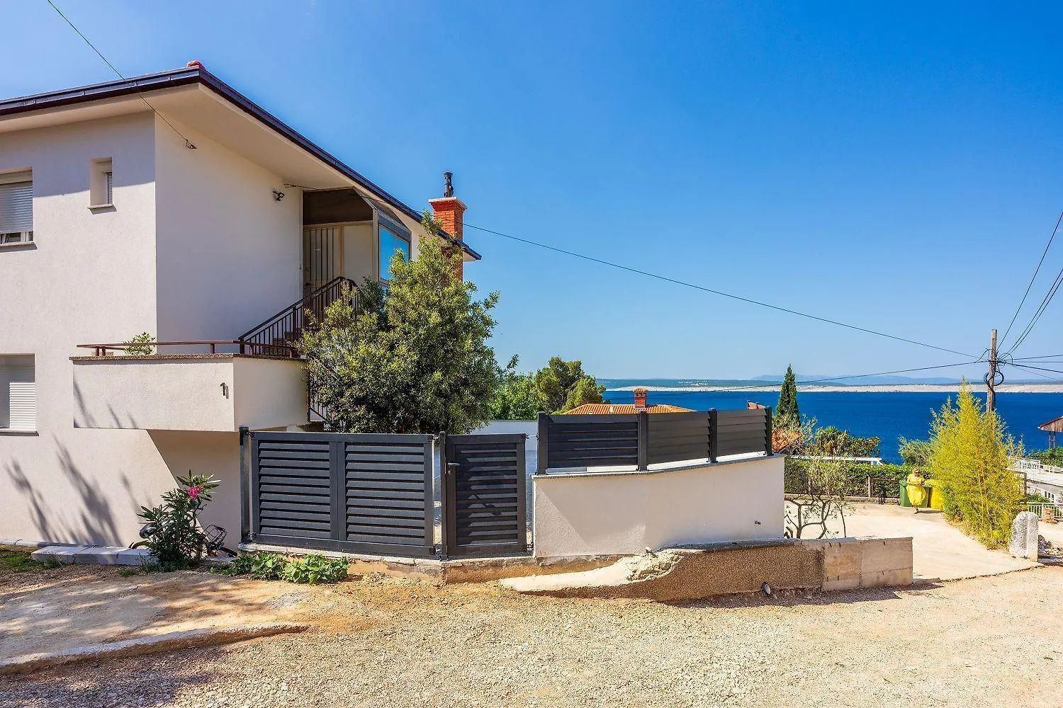 Traumhaftes Apartment Nur 150 Meter Zum Strand Mit Meerblick, Liege, Grill, Hundefreundlich Dramalj Croatia