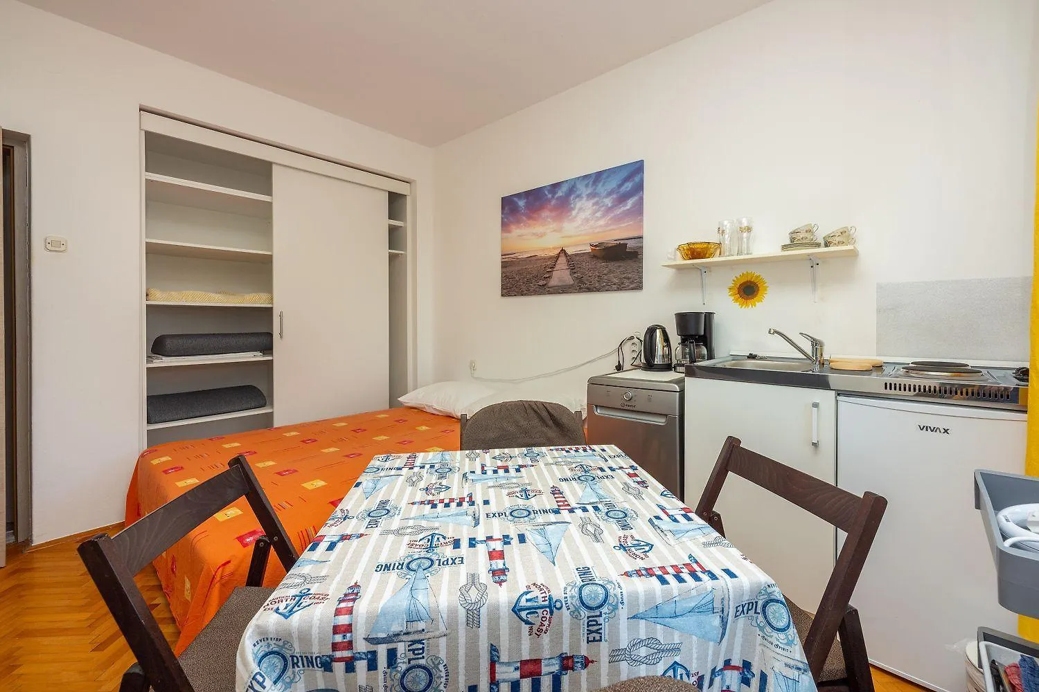 Traumhaftes Apartment Nur 150 Meter Zum Strand Mit Meerblick, Liege, Grill, Hundefreundlich Dramalj
